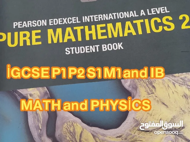 Math and Physics tuter for IGCSE IB EST
