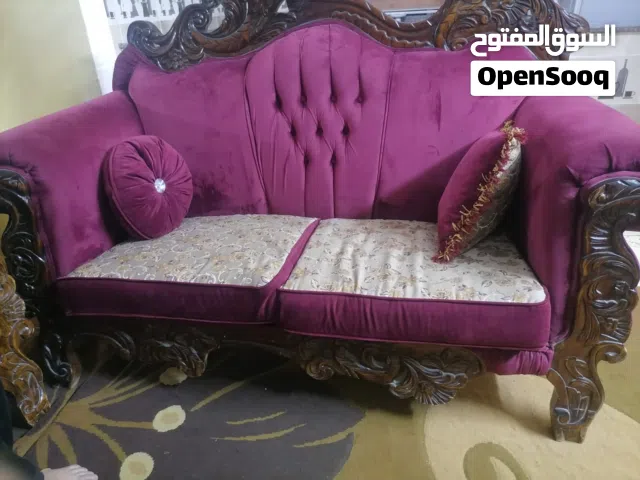 طقم كنب فاخر ثقيل خشب اصلي
