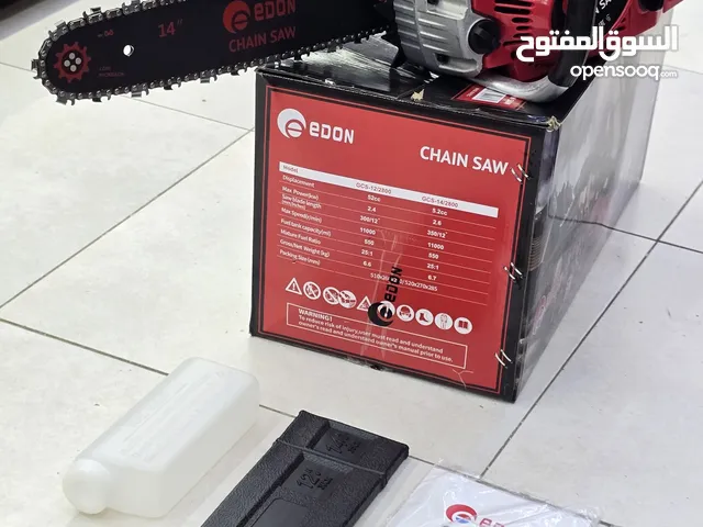 منشار قص الحطب بترول حجم صغير 14 انش مكينة كبيرة 52 سيسي قطع خشب حطب اشجار مزرعة ماطور بنزين EDON SA