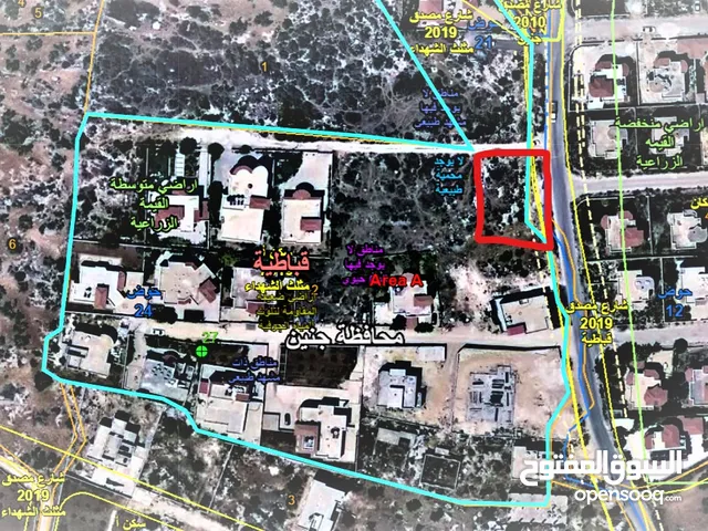 Mixed Use Land for Sale in Jenin Nablus St.
