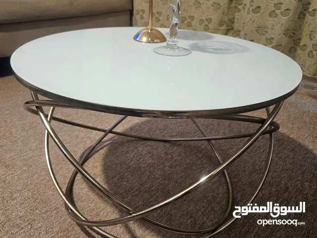 طاولة وسطية زجاج