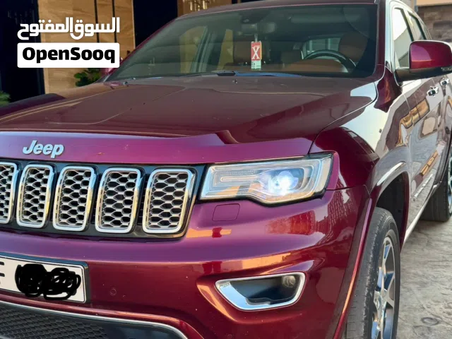 Jeep grand cherokee overland 2021جيب كراندشيروكي اوفر لاند هارلم  رقم اربيل الجديد 2021