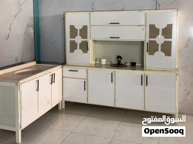 كاونتر وملحق المنيوم مترين وسنك مرمر