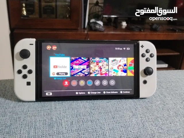 Nintendo switch oled حرقق