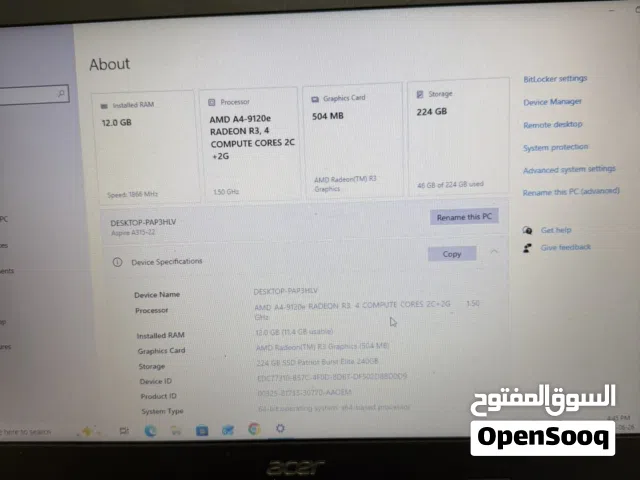 Laptop - ACER Aspire 3 N19H1
