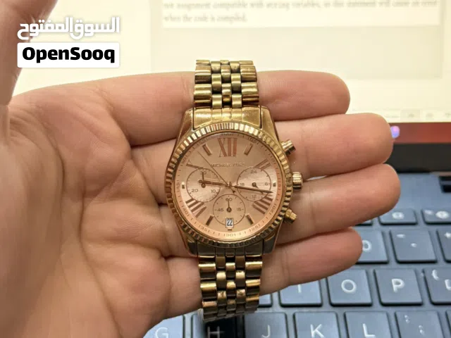 ساعة مايكل كورس michael kors الاصلية فخمة