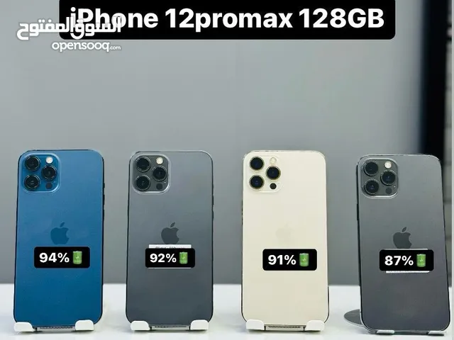 iPhone 12 Pro Max -128 GB - Battery 94%, 92% , 91%, Awesome phones