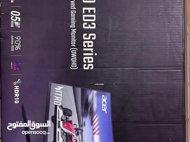 gaming monitor for sale acer nitro ed3 series curved