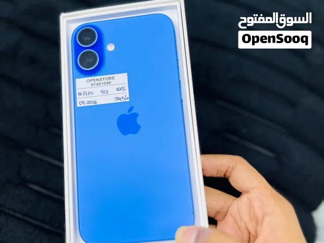 iPhone 16 plus -512 GB - Box piece- Greatest phone at best price - warranty 09/2026