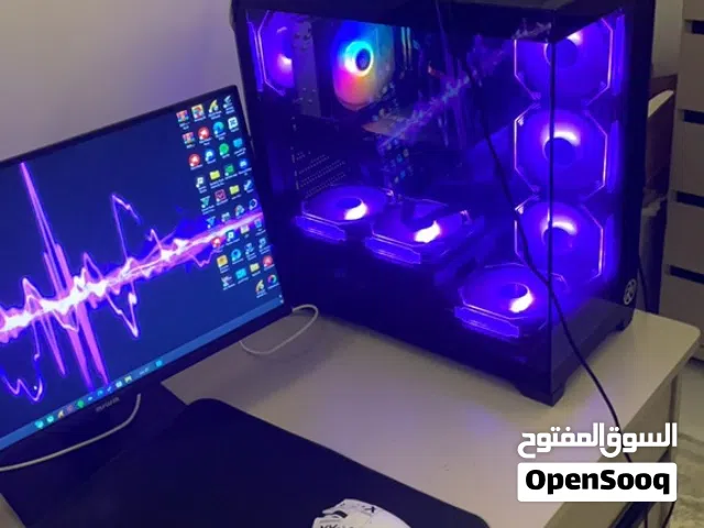تجميعه شبه اجديده كامله معا زوز شاشات+ كيبورد وماوس اتاك شارك x11