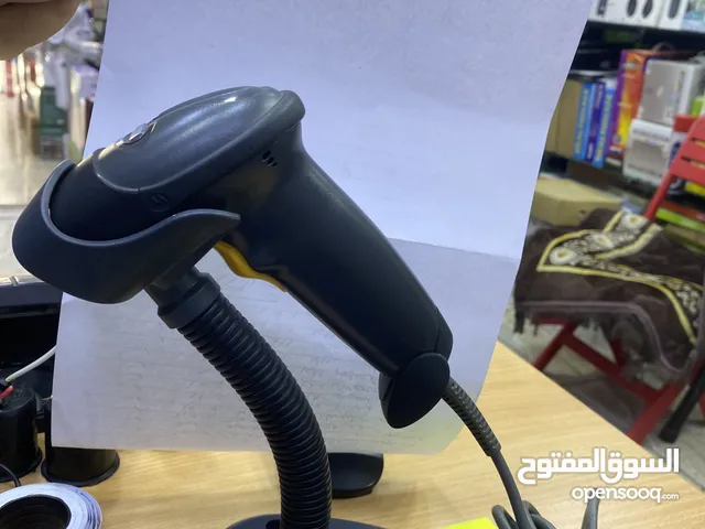فرد باركود مع طابع ليبل و طابعة فولتير