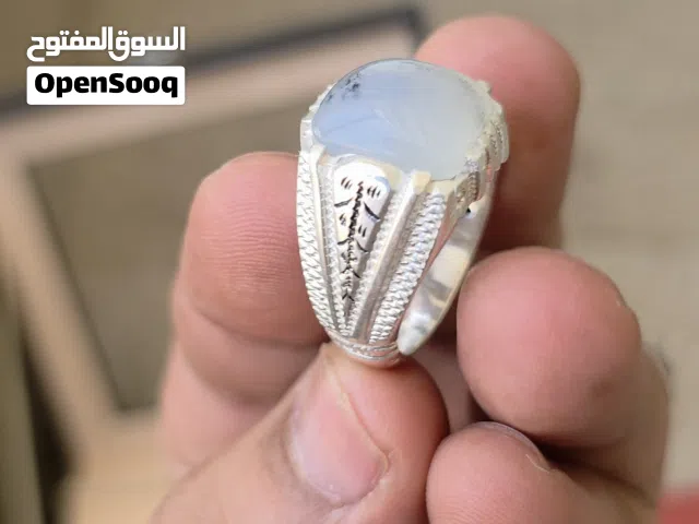 عقيق مشجر شفاف عماني طبيعي 100%