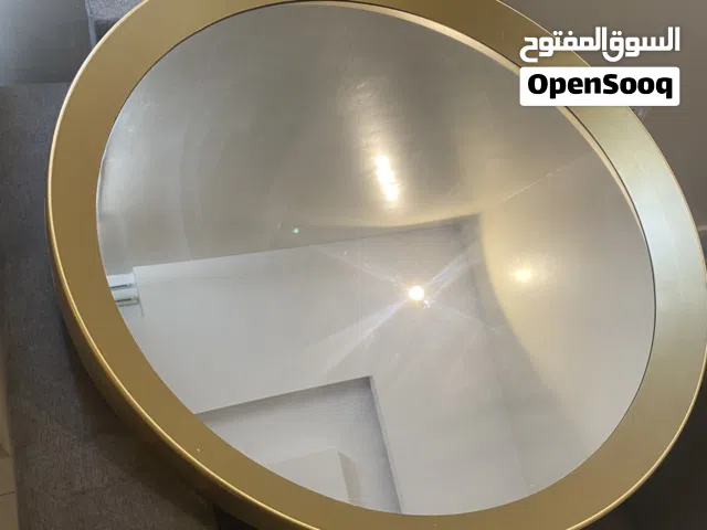 مراية دائرية فخمة 65 سم بحواف ذهبية 59 ريال فقط