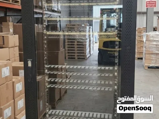 Used Network Server Rack Cabinet – Includes 5 Patch Panels – Ready to Use