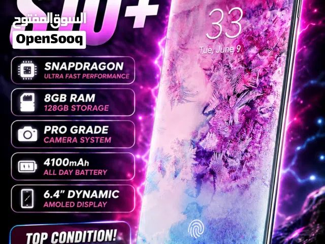 Samsung Galaxy S10 Plus 128GB 8GB RAM Snapdragon Dual SIM – Good Condition