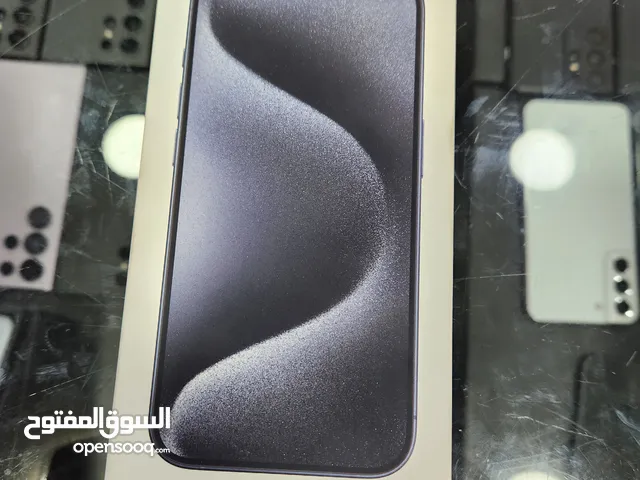 iPhone 15 pro 128GB وارد الشرق الأوسط جديد بسعر مميز