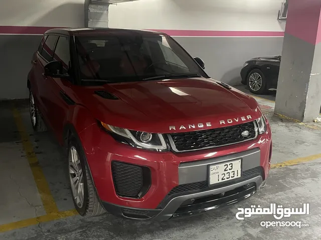 Range Rover Evoque model 2018 قطعت فقط 60 الف كيلو متر صيانة الوكالة