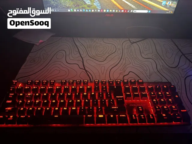 كيبورد اصلي سويتش احمر صناعة امريكيه متعدد الالوان من شركة comBat قابل للتفاوض