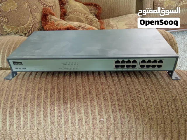 سويتش او 16 مدخل نوع NETIS مستعمل شهر فقط