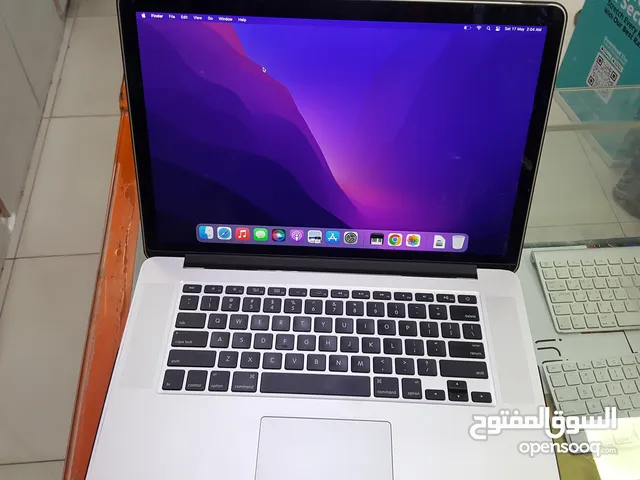 MacBook pro 2015 i7/16gb ram 500 ssd