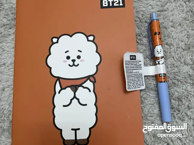 دفتر وقلم bt21