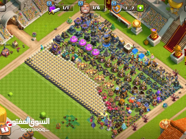 كلاش اوف كلانس تاون 18 شبه ماكس