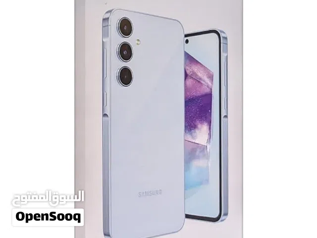 سامسونج جالاكسي A55 لون أبيض بحالة ممتازة مع الكرتونة والشاحن - جديد