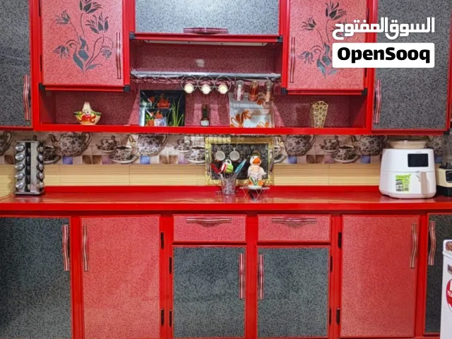 تم تخفيض السعر كاونتر للبيع باب اول صناعه النجف 6 بيبان ارضي وملحق بدون سنك نظيف