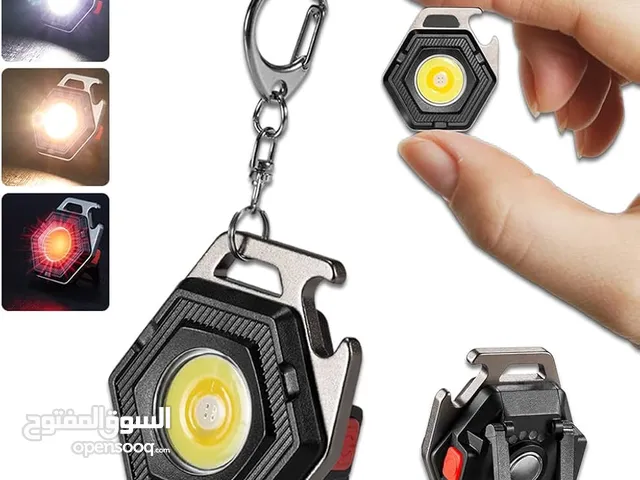 Mini Keychain Strong Light Portable Flashlight,سلسلة مفاتيح صغيرة ومصباح يدوي قوي محمول،