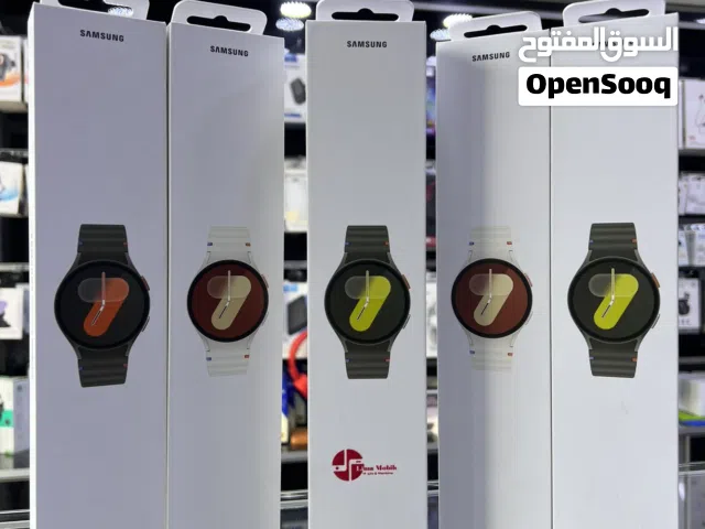 Samsung Watch 7 (40mm) ساعة سامسونج  7 (قياس 40مم) متوفرة باللونين الكريمي و الزيتي فقط لدى ليما