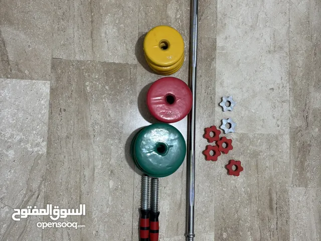 ادوات رفع الأثقال (دامبلز) مع اوزان