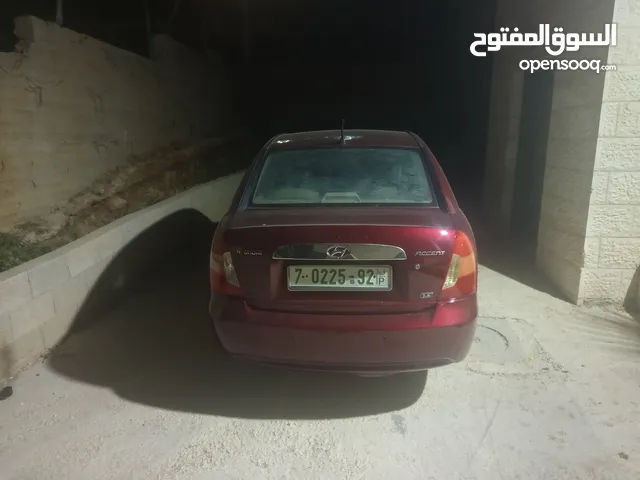 هونداي اكسنت موديل سنه 2008 اوتماتيك 1600