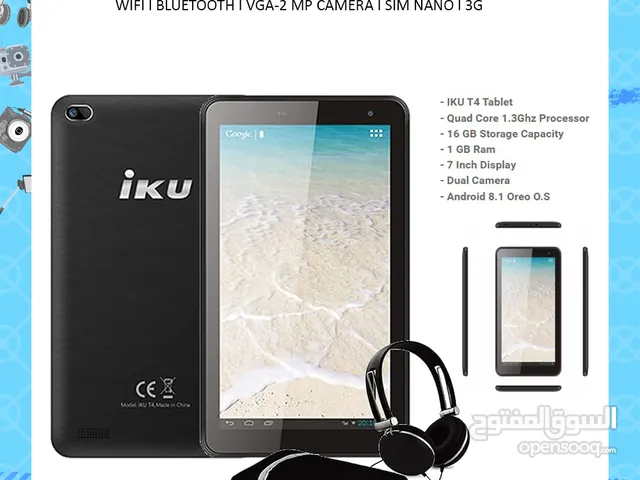 iKU T4 Tablet 7 Inches 16GB ll Brand-New ll