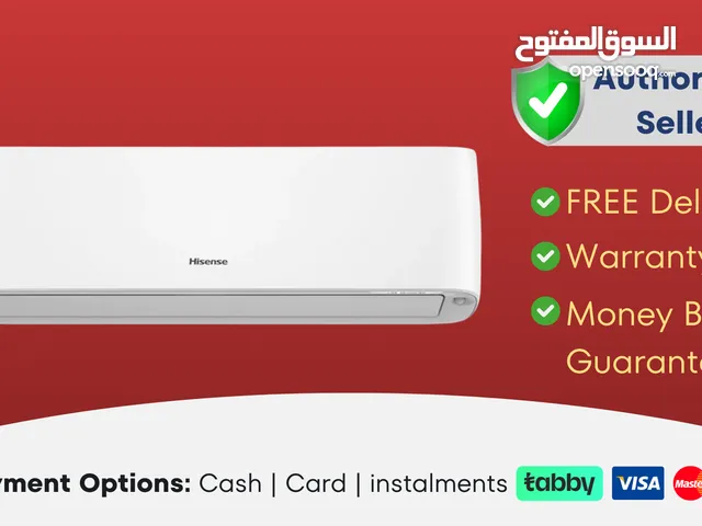 Hisense 2 Ton Split Air Conditioner - AC - Brand New - 1 Year Warranty - FREE Delivery - 1 1.5 2 3