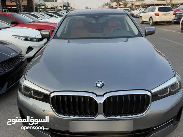 بي ام 520 خليجي صبغ وكالة موديل 2021 تحت ضمان شركة بي ام