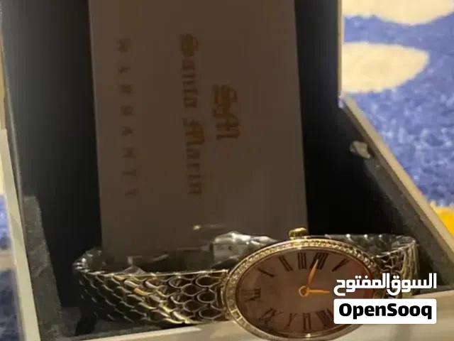 ساعة نسائية راقية Swiss made . santa marin