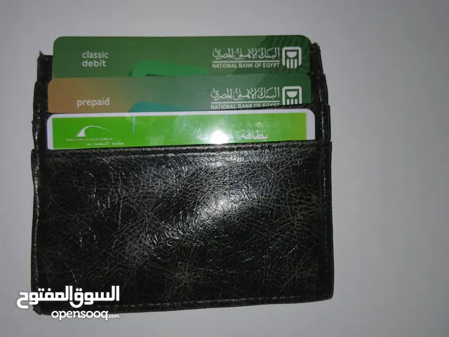 محفظة رجالي جلد مش بيقشر بلون شيك كلاسيك
