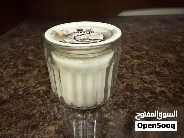 شمعة برائحة الفانيلا
