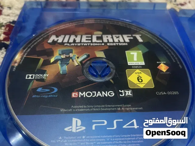 ماني كرافت + بلاك اوبس شبه جديده PS4