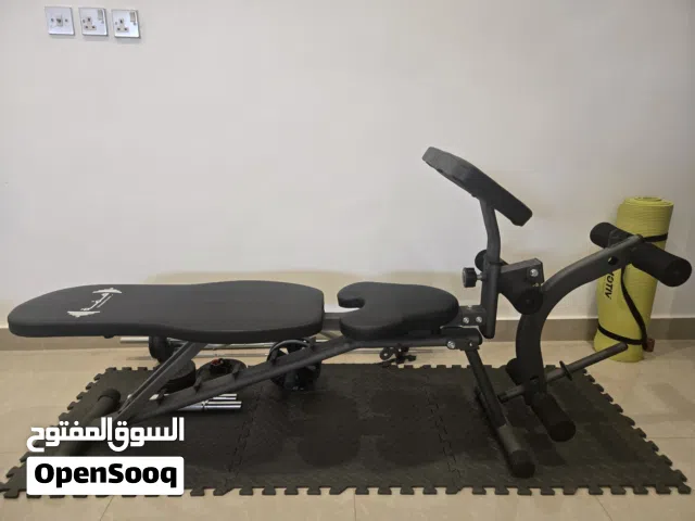 بنش همة شبه جديد للبيع Fitness bench for sale like new