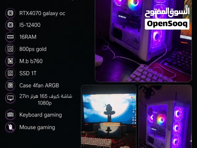 Pc gaming  RTX 4070