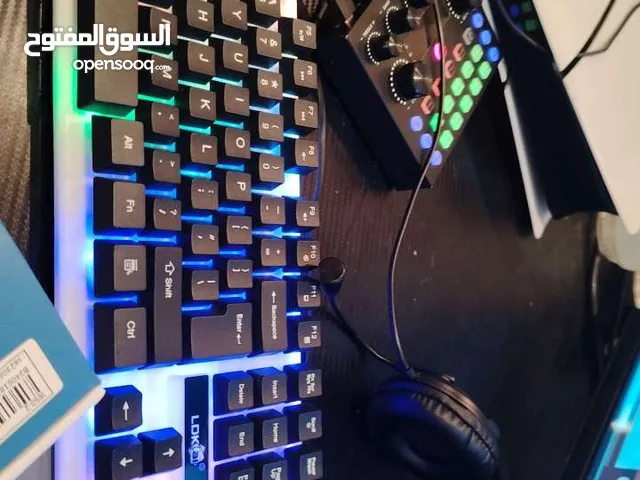 ماَوس ازرار جانبيه و لاسلكي تقدر تشبك سلك و كيبورد جديد