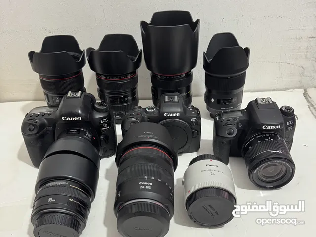 Canon Camera and lens for sale, Canon R, 5D mark IV, RF 24-105, 77D, M50 ii, EF 24-70 mark & other