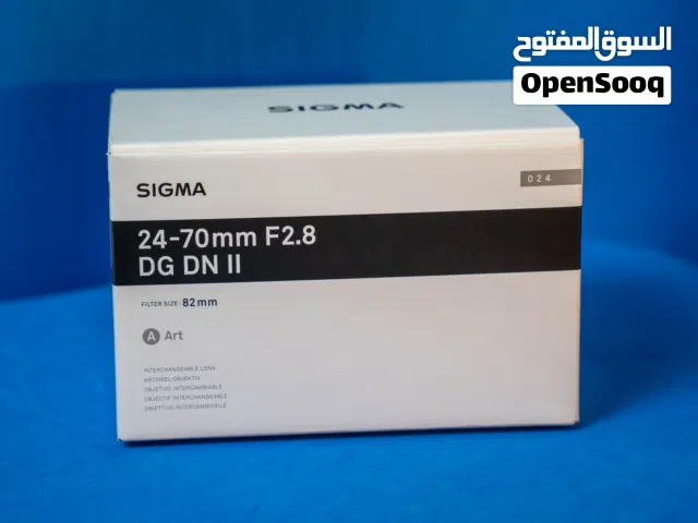 للبيع عدسة سيجما مارك 2 تحت الضمان For Sale – Sigma 24-70mm f/2.8 DG DN Art Mark II