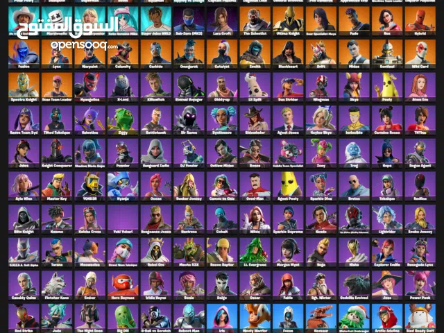 حساب فورت نايت للبيع