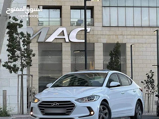 هونداي أفانتي AD 2017 فحص كامل كرت ابيض 7 جيد فل الفل اعلى صنف مع فتحه