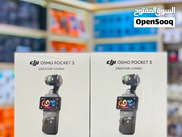 الكاميرا الاحترافية DJI Pocket 3 creator compo استقرار، وضوح، وإبداع