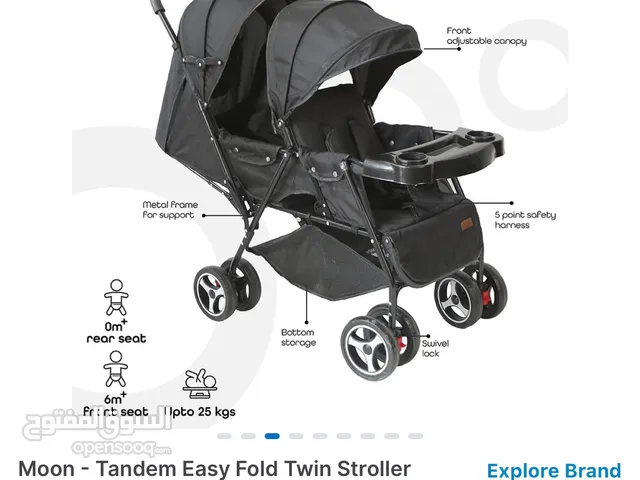 Moon double/twin stroller