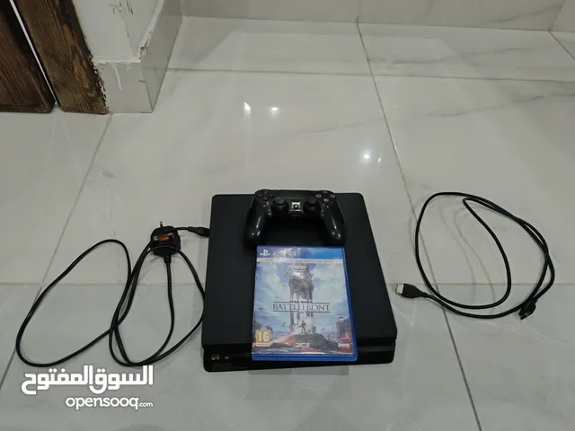 للبيع: PS4 Slim معدل + قبضا + سيدي ستار ورز + كبولة الوكالة