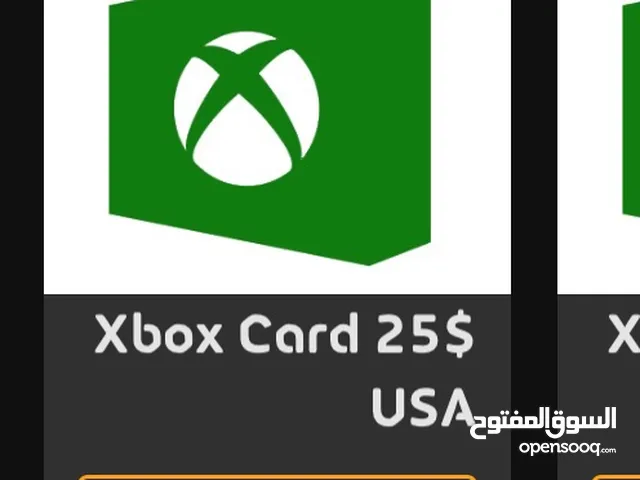 Xbox gaming card for Sale in Al Dakhiliya